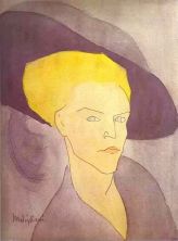 Haga click para ver la imagen ampliada head of a woman with a hat.jpg